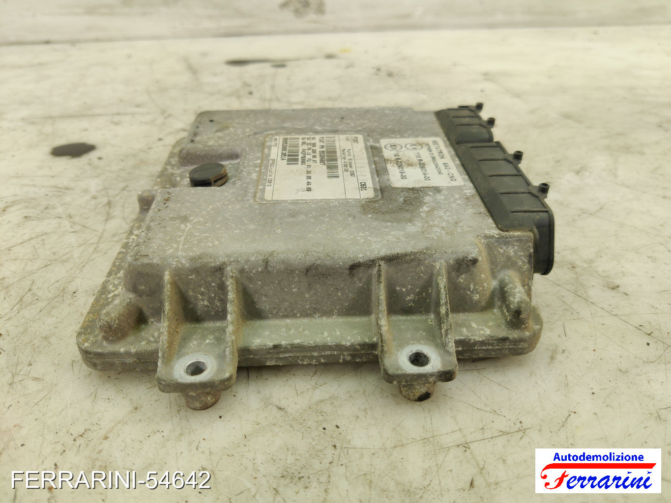 Centralina Motore FIAT PUNTO 188 1.2 NATURAL POWER 2003-2012 55204807
