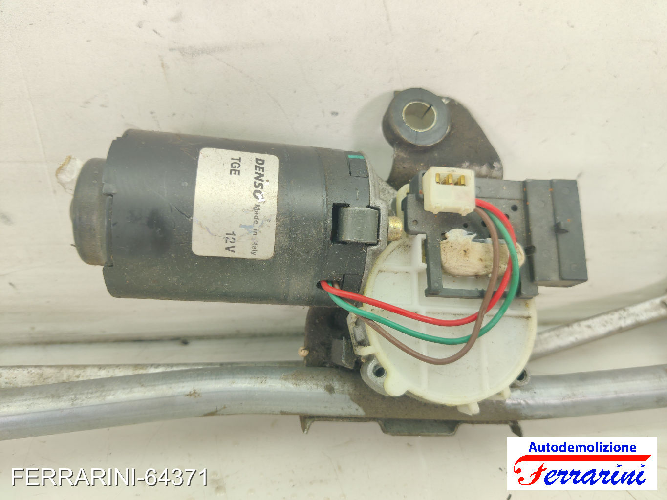 Spazzacqua Motorino Tergicristallo FIAT CROMA 194 2005-2011 anteriore, frontale 9
