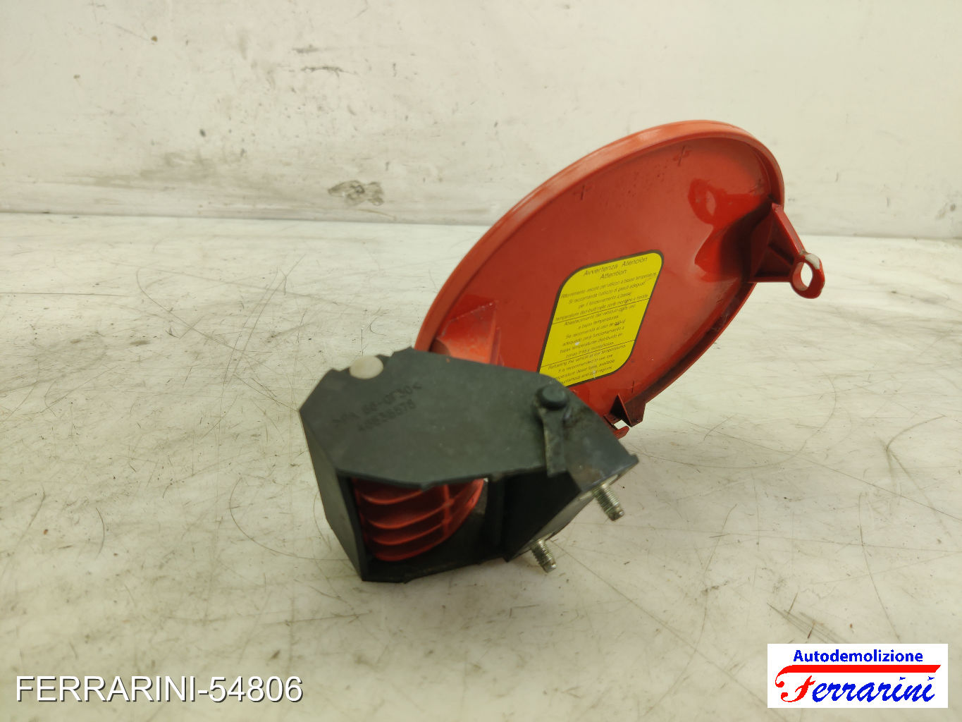 Sportellino Carburante LANCIA YPSILON 843 2006-2011 159/A ROSSO ALBERTI