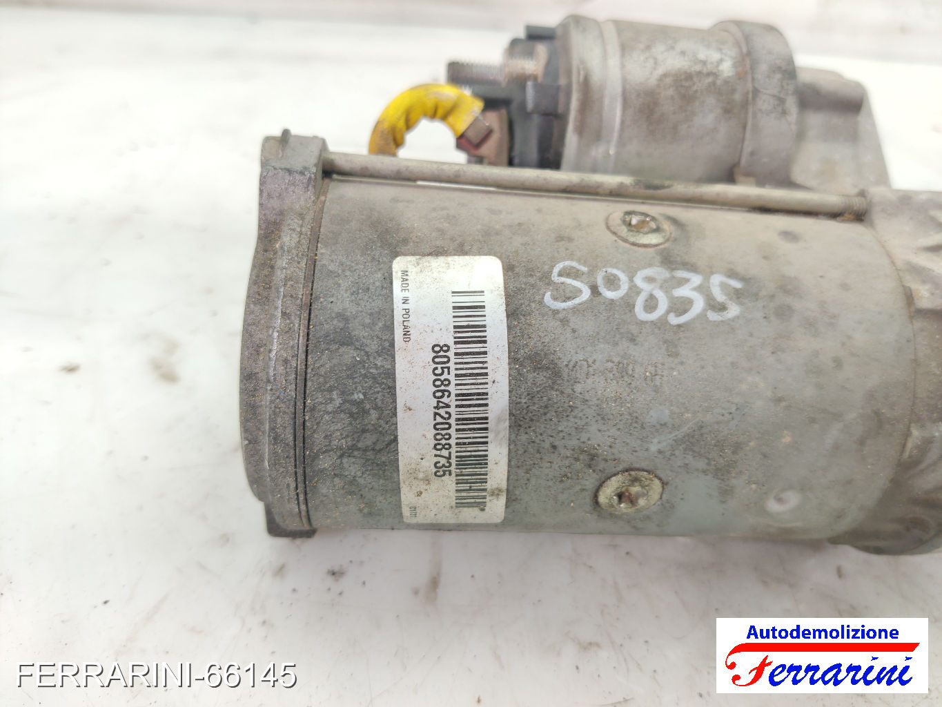Motorino Avviamento OPEL AGILA A H00 1.3 CDTI 2003-2007 55221292, 8058642088735 8