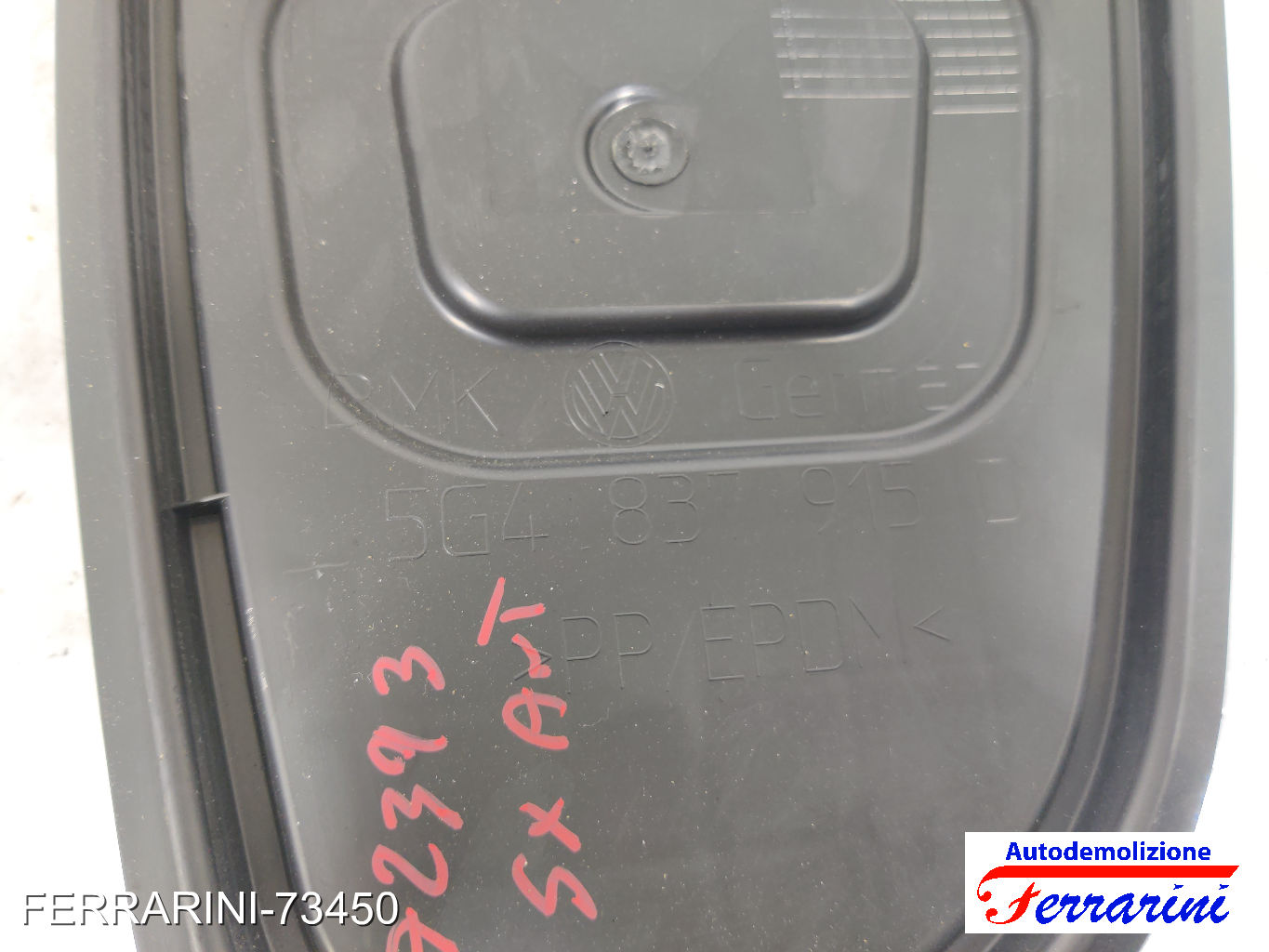 coperchio serratura sportello VW GOLF 7 5G1, BE1, BE2, BQ1 2012-2020