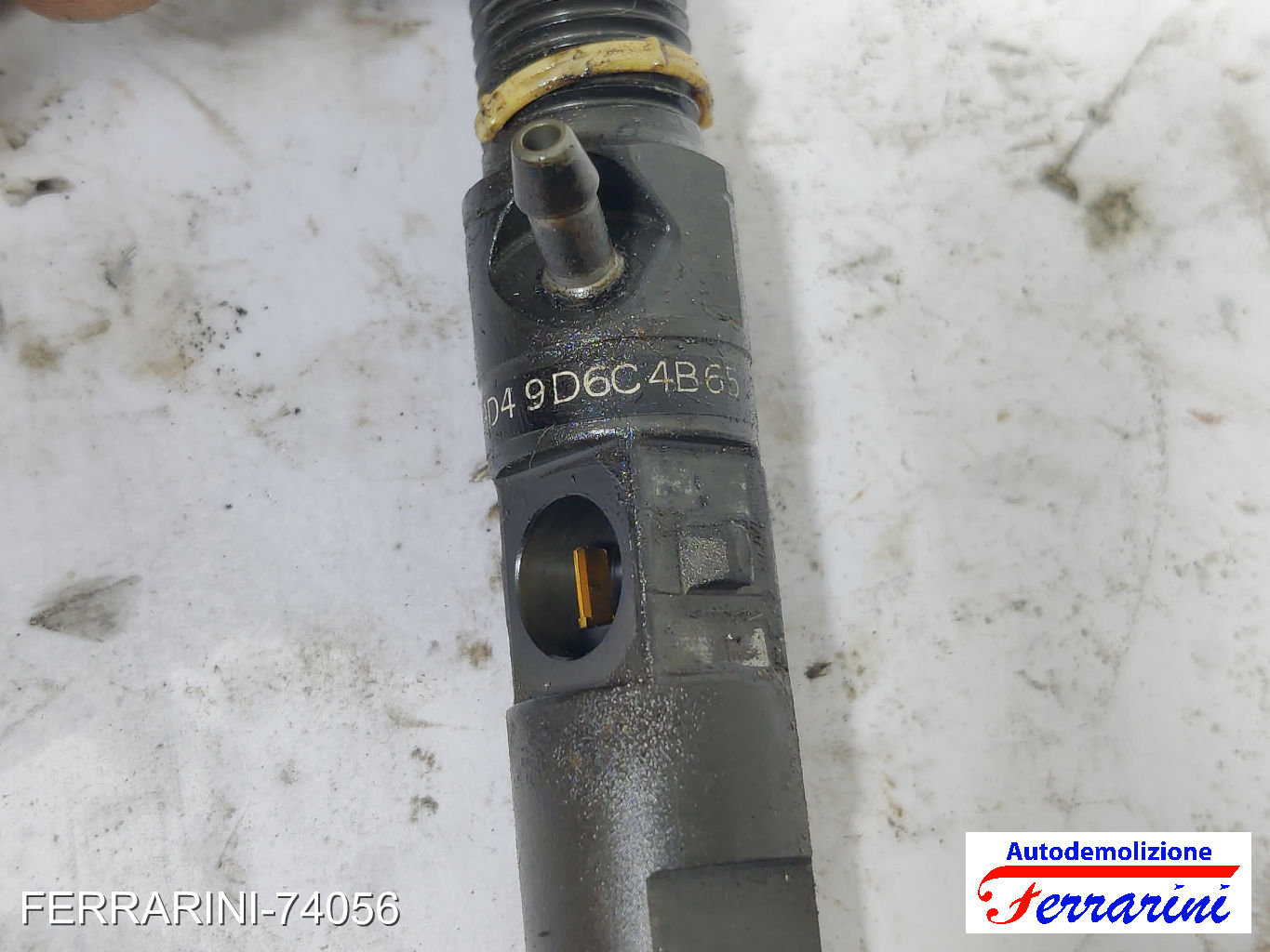 Iniettore RENAULT SCENIC 2 JM0/1 1.5 DCI 2003-2005 8200567290, 8200365186 7