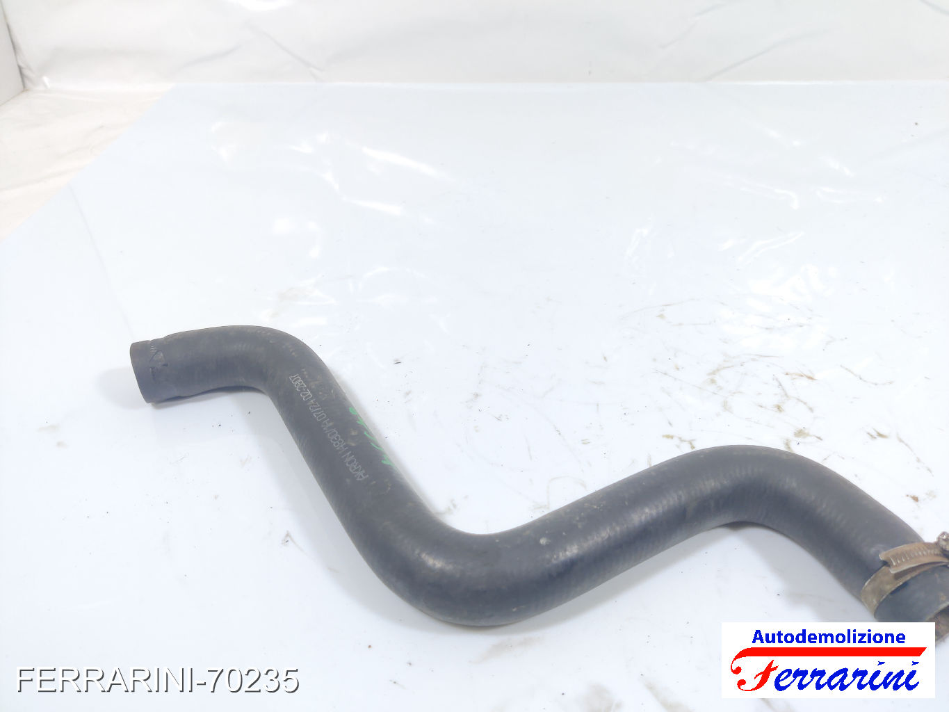tubo acqua radiatore FIAT PUNTO 188 1.2 60 1999-2010 51713528, 64334, 46543621