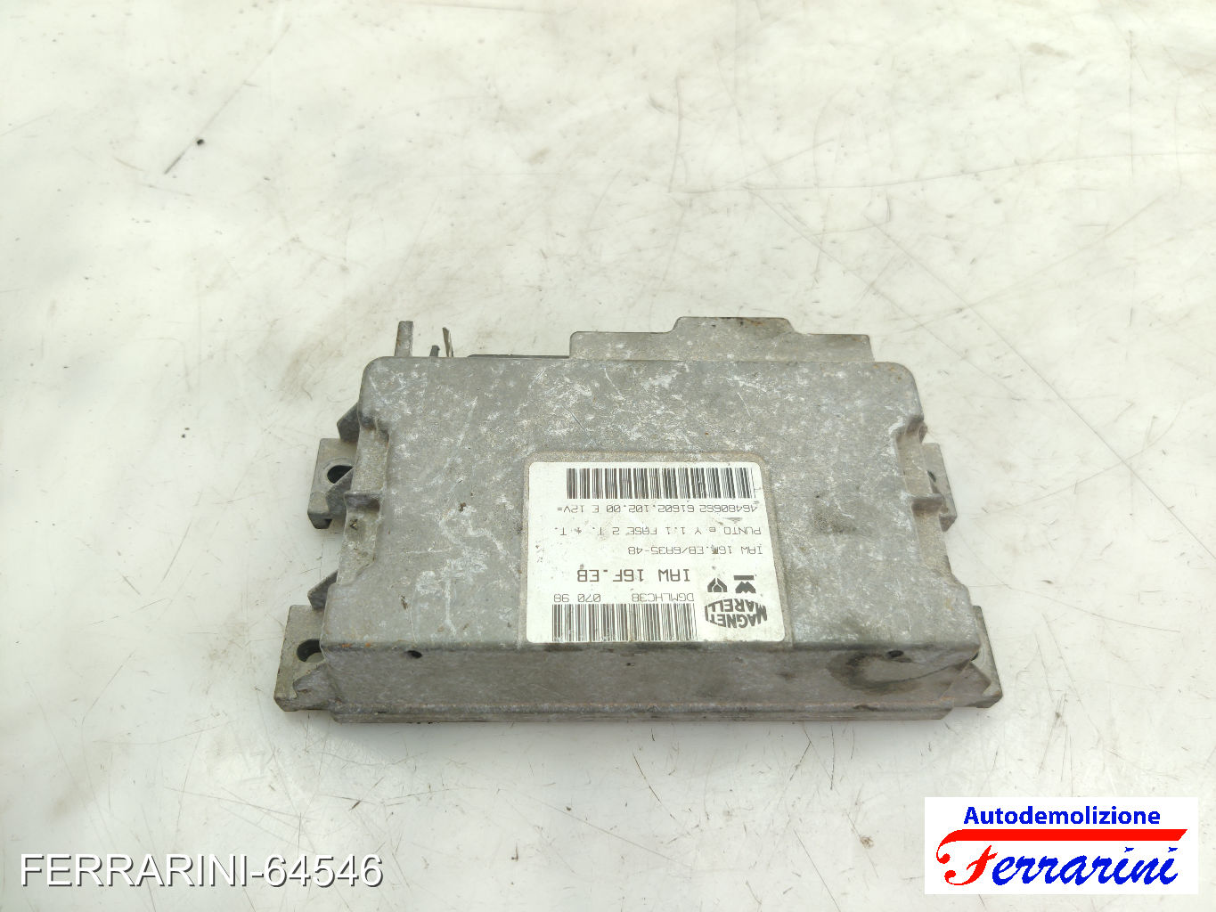 Centralina Motore FIAT PUNTO 176 55 1.1 1993-1999 46480662, DGMLHC38