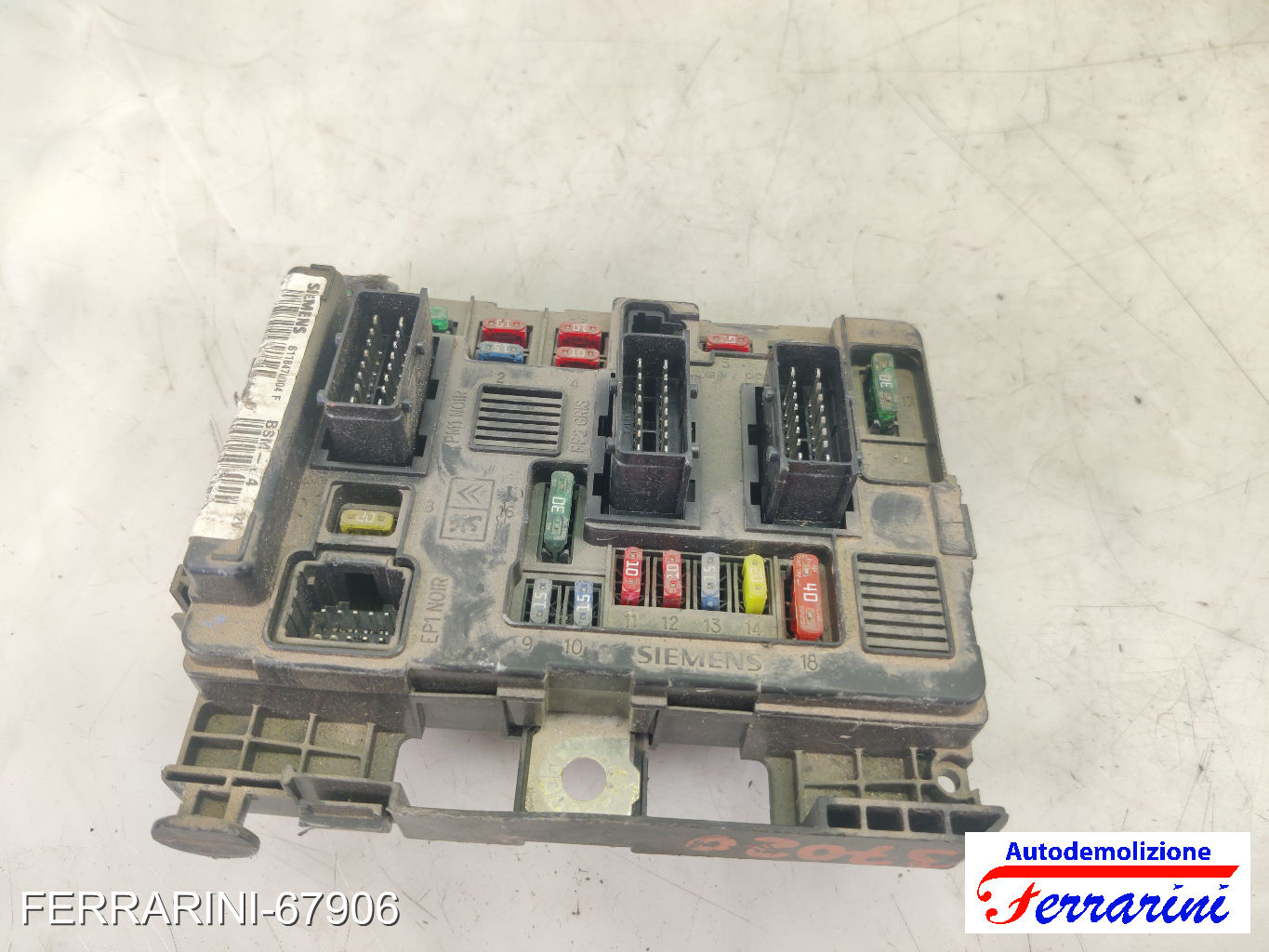 Kit Accensione CITROEN C3 1 FC, FN 1.1I 2002-2009 9648568780