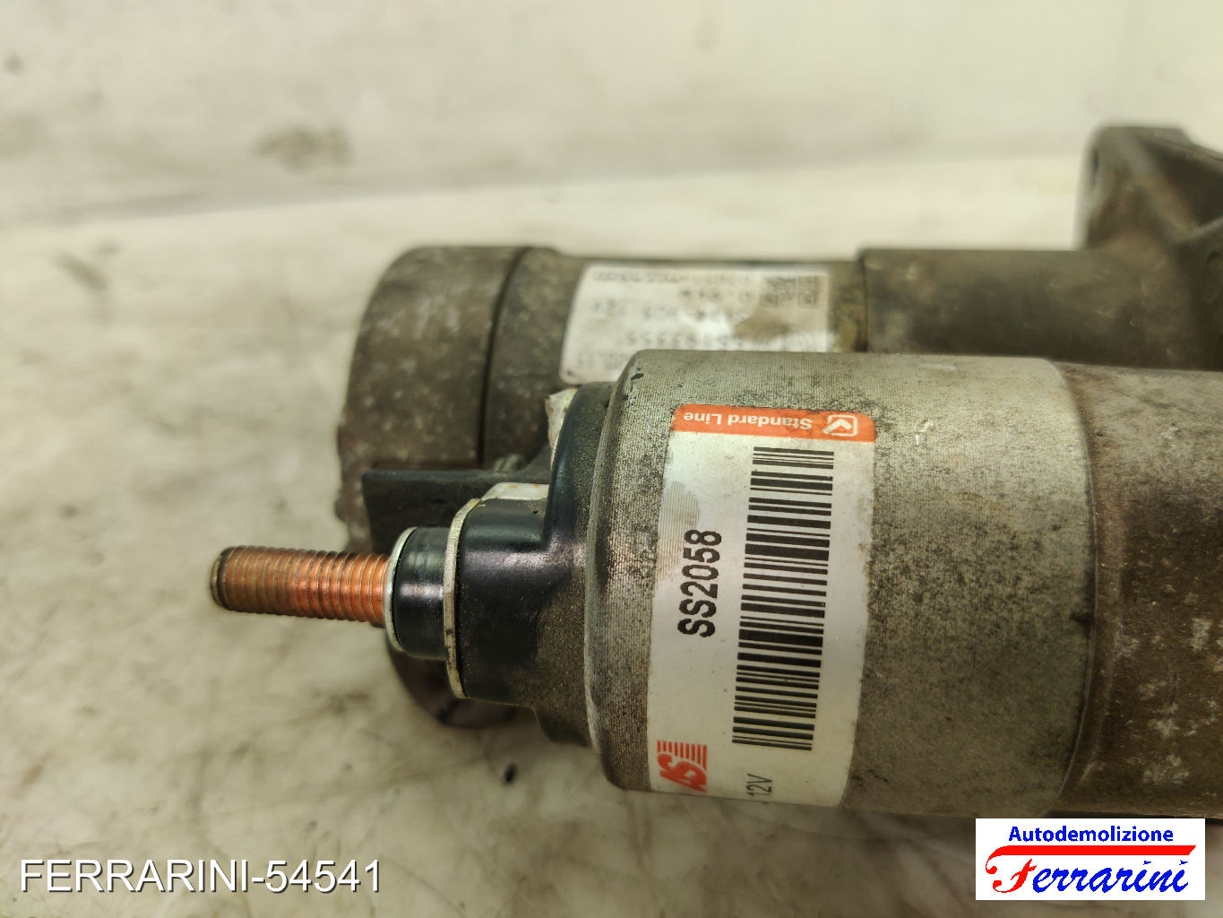 Motorino Avviamento FIAT GRANDE PUNTO 199 1.2 2005-2009 55193355, 46813058