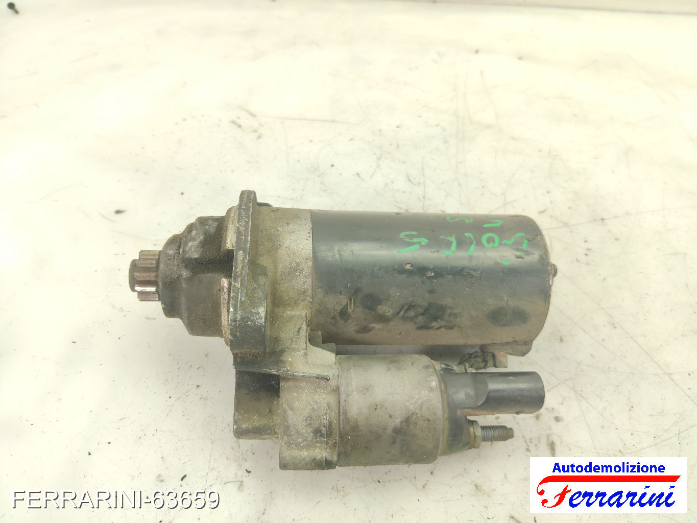 Motorino Avviamento FIAT 500 312 1.2 2007-2023 51832950, 0001109302, 55192483