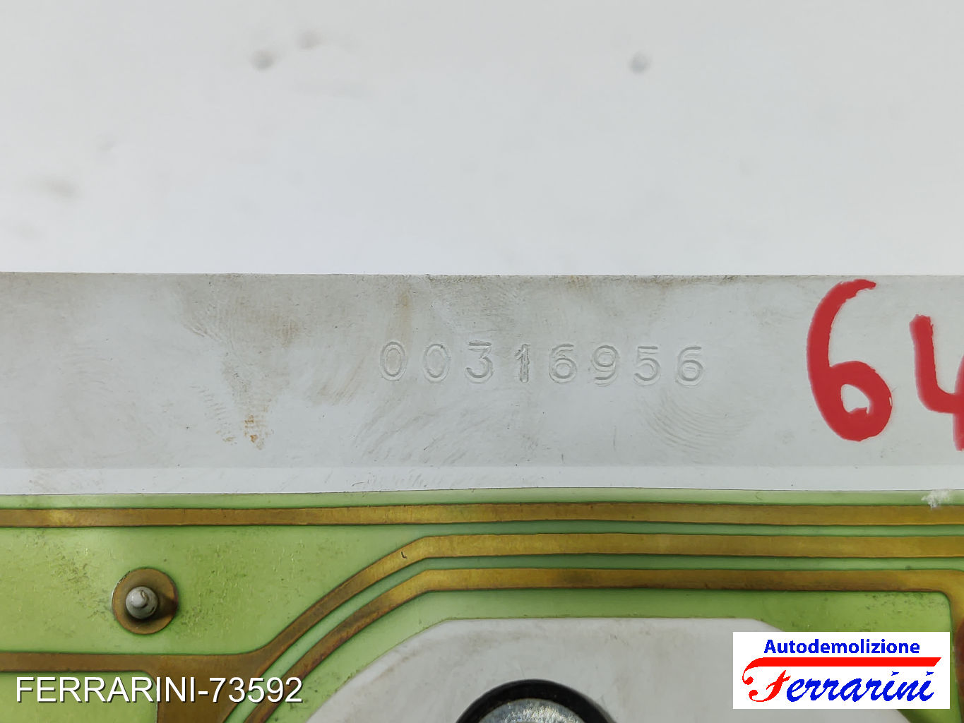 Quadro Contachilometri FIAT CINQUECENTO 500 170 0.7I 1994-1998 46427454