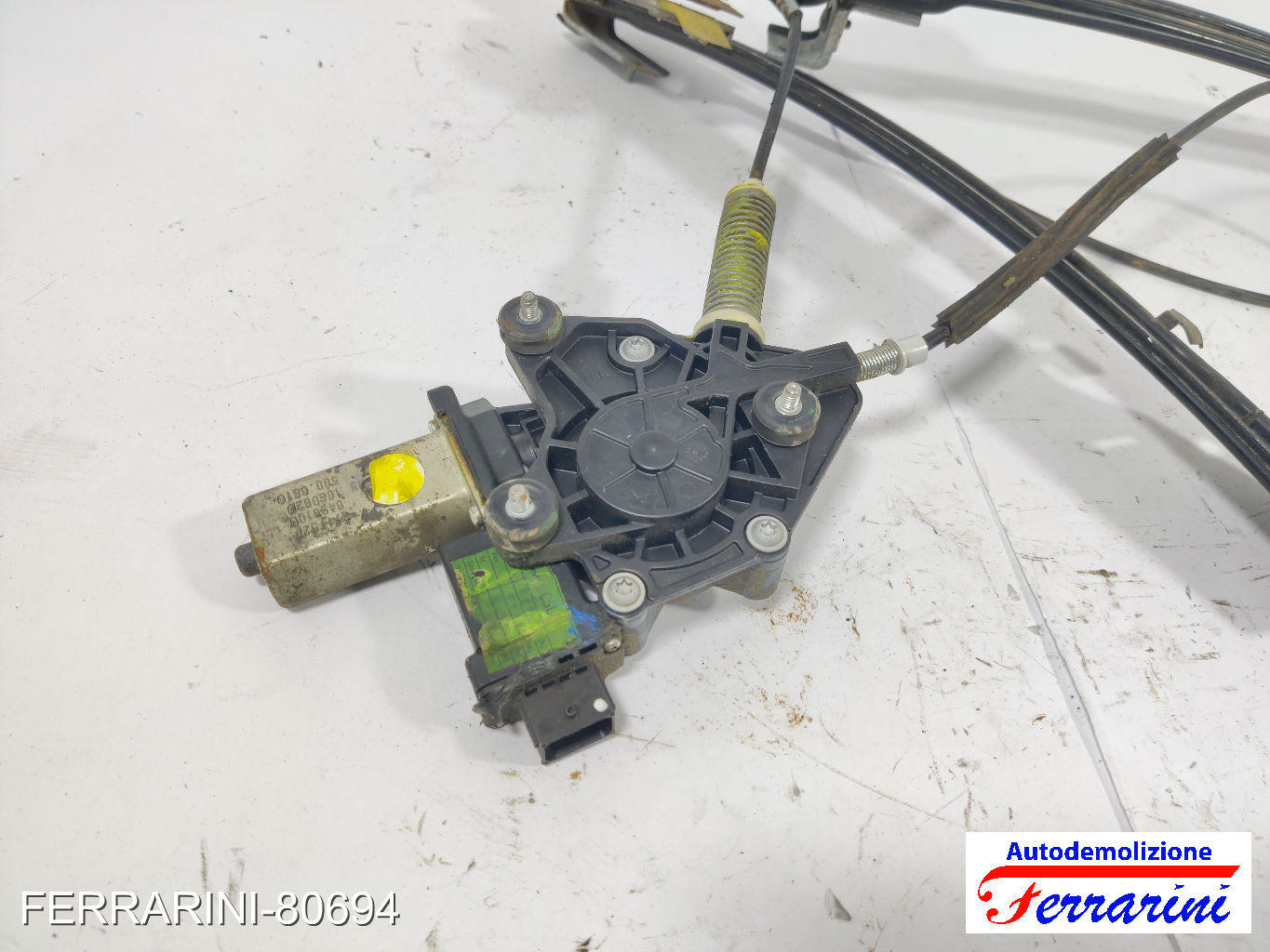 Alzavetro ALFA ROMEO MITO 955 2008-2013 sinistro, sx, frontale, anteriore 6