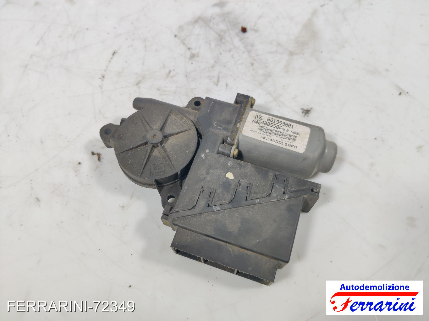 Motorino Alzavetro SKODA FABIA 1 6Y2 1.4 1999-2003 6Q1959801, 601959801, 400550