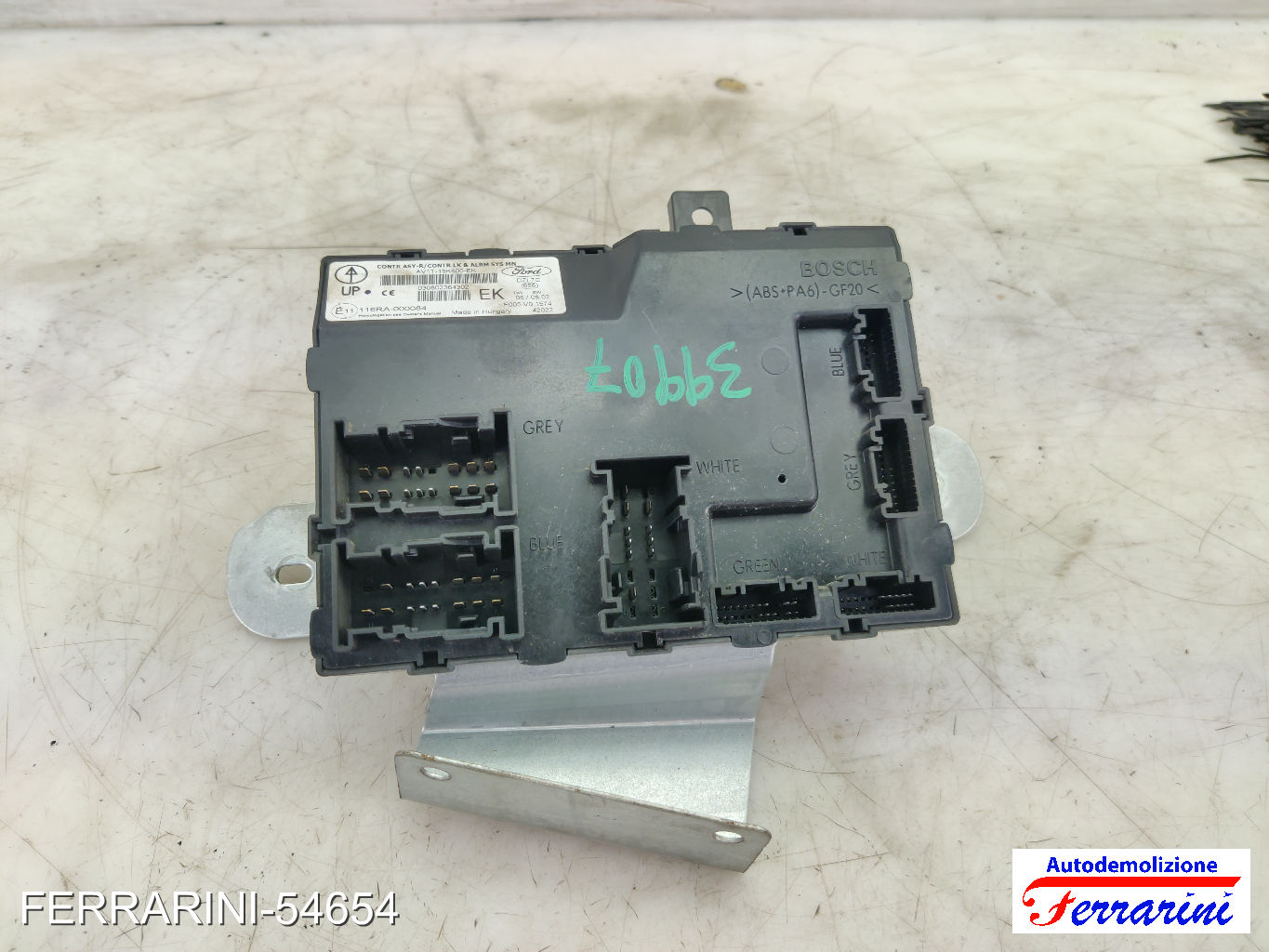 Centralina Comfort FORD FIESTA 6 CB1, CCN 2012-2017 AV1T15K600EK, F005VO1574 9