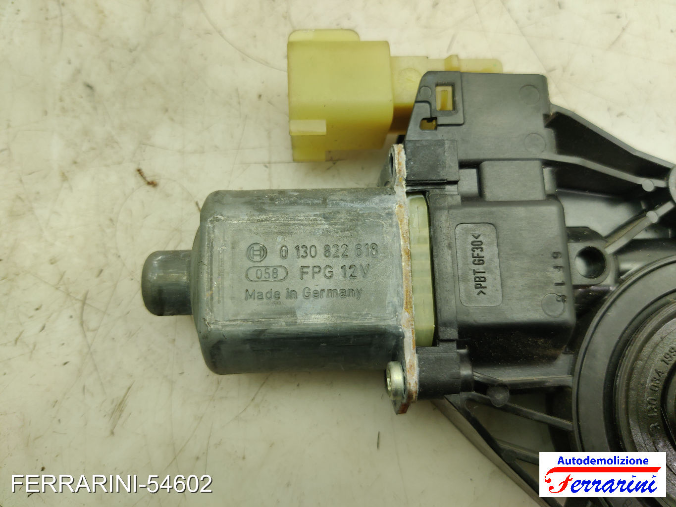 Motorino Alzavetro FORD FIESTA 6 CB1, CCN 1.5 TDCI 2012-2017 0130822618, 1543207 8