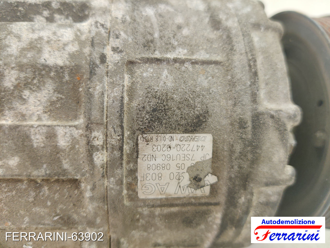 Compressore Clima VW GOLF 5 1K1 1.9 TDI 2003-2008 MC447160, C4473009, 4471804343 7