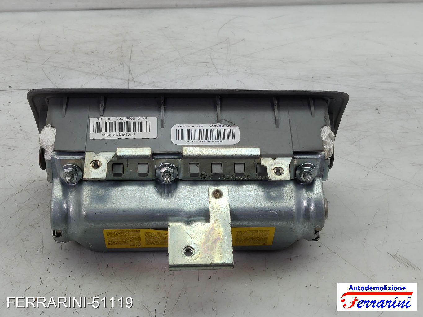 Airbag Cruscotto FIAT PANDA 169 2003-2012 735364868, 1088044168027, 5848798677