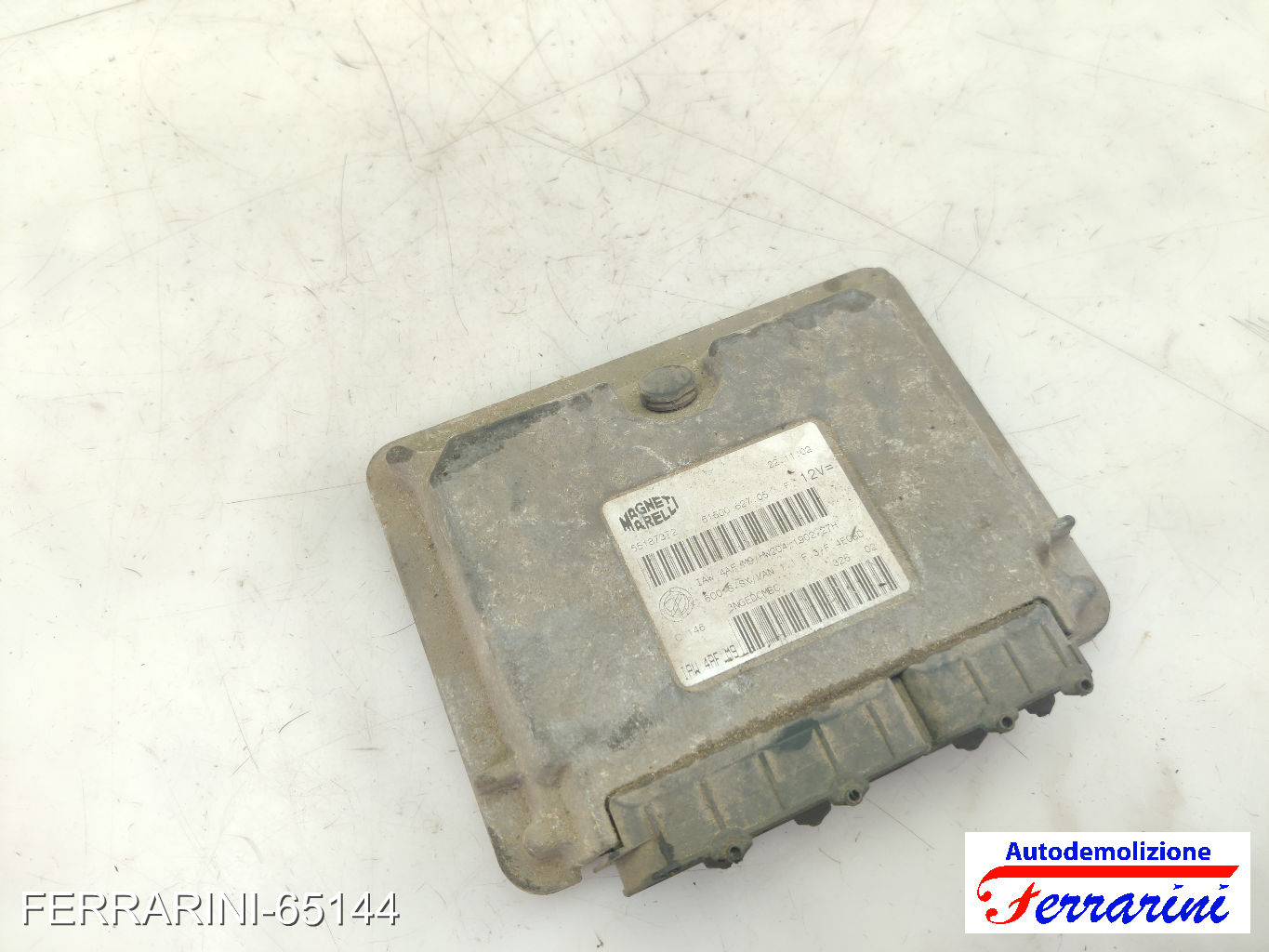 Centralina Motore FIAT SEICENTO 600 187 1.1 1998-2010 55187372, 51793106 6