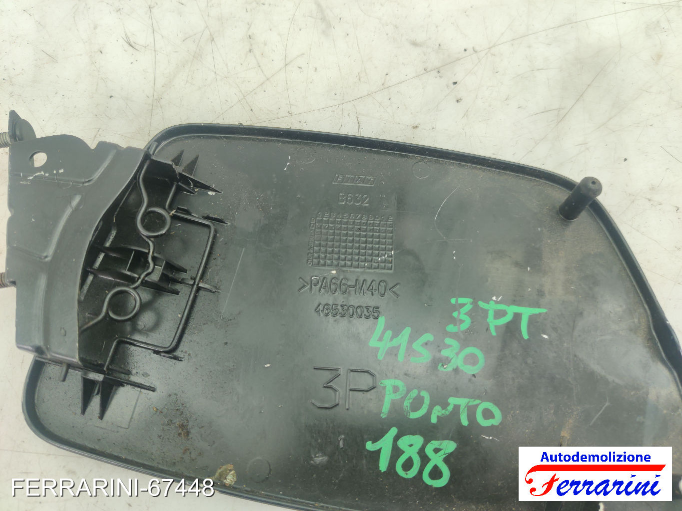 Sportellino Carburante FIAT PUNTO 188 1999-2010
