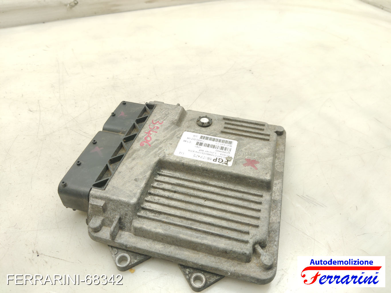 Centralina Motore OPEL CORSA C X01 1.3 CDTI 2003-2009 55197472, 55187472