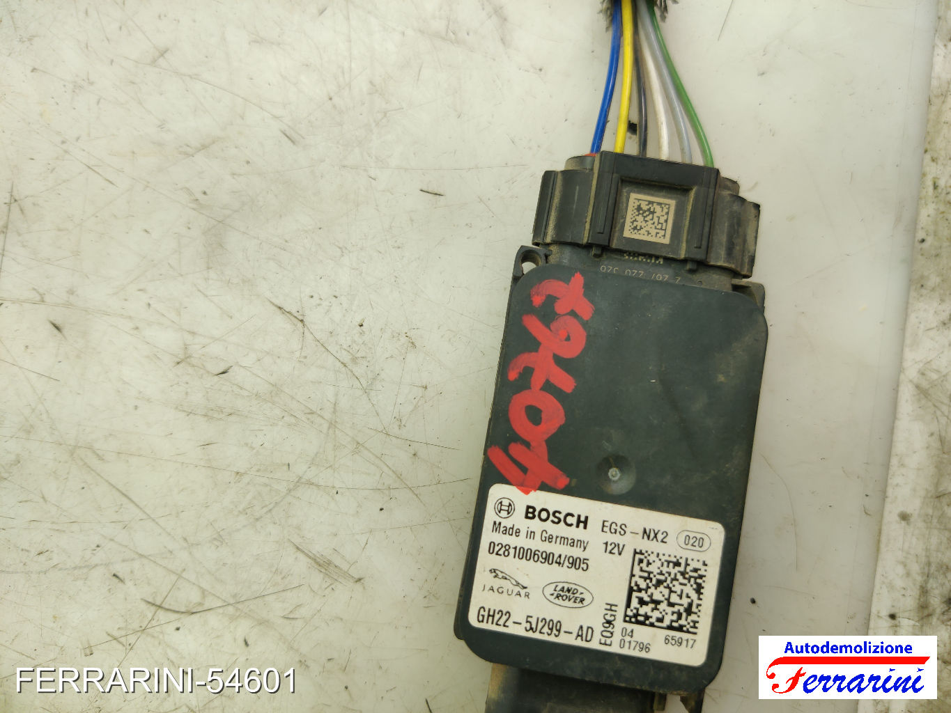 Sensore Nox lambda scarico Sonda Lambda LAND ROVER RANGE ROVER EVOQUE L538 6