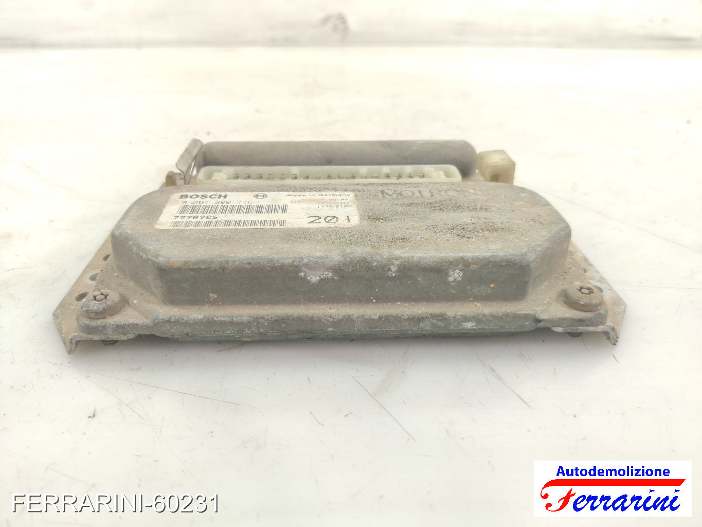 Centralina Motore LANCIA Y10 156 1.1 I.E FIRE 1989-1995 7778785, 0261200716