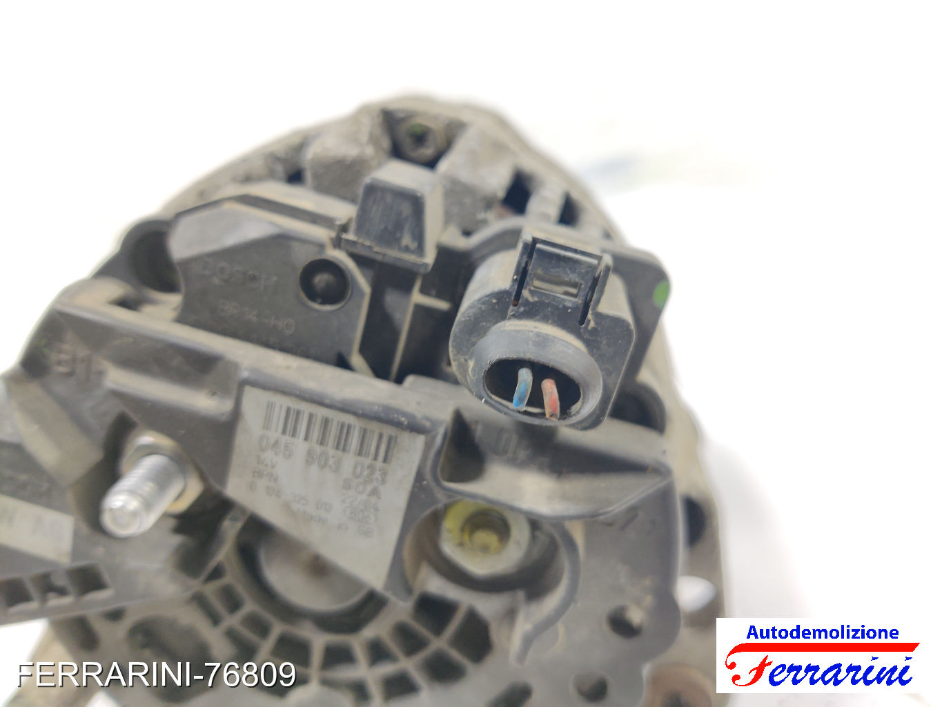 Alternatore SEAT IBIZA 3 6L1 1.4 TDI 2002-2005 045903023, 0124325012
