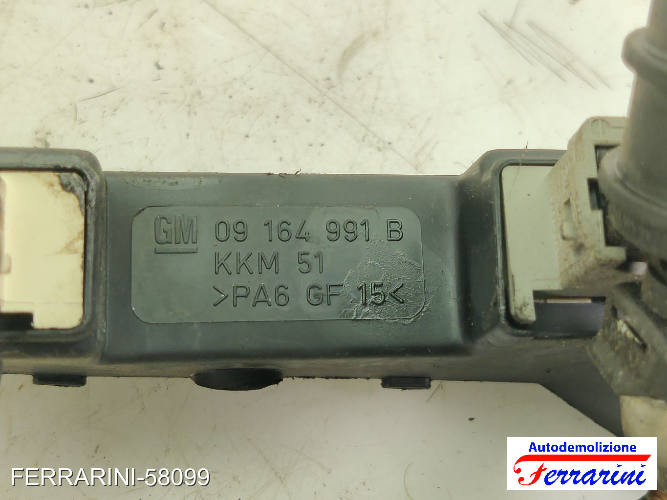Flauto Con Iniettori OPEL ZAFIRA A T98 1.8 16V 2000-2005 09164991B, 000055194