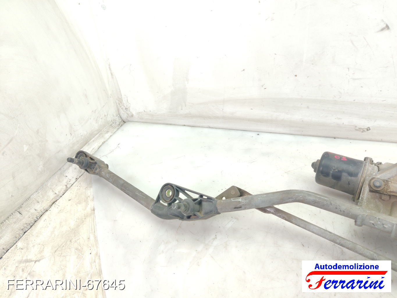 Spazzacqua Motorino Tergicristallo RENAULT SCENIC 2 JM0/1 2005-2008 anteriore 11
