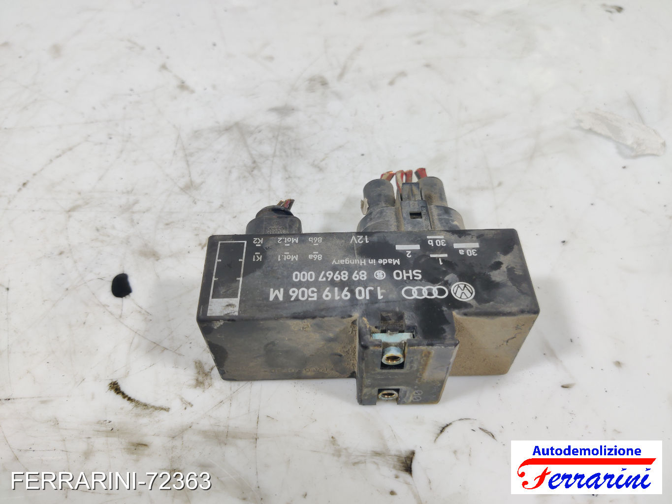 Centralina Ventola Radiatore SKODA FABIA 1 6Y2 1.4 1999-2003 1J0919506M 7