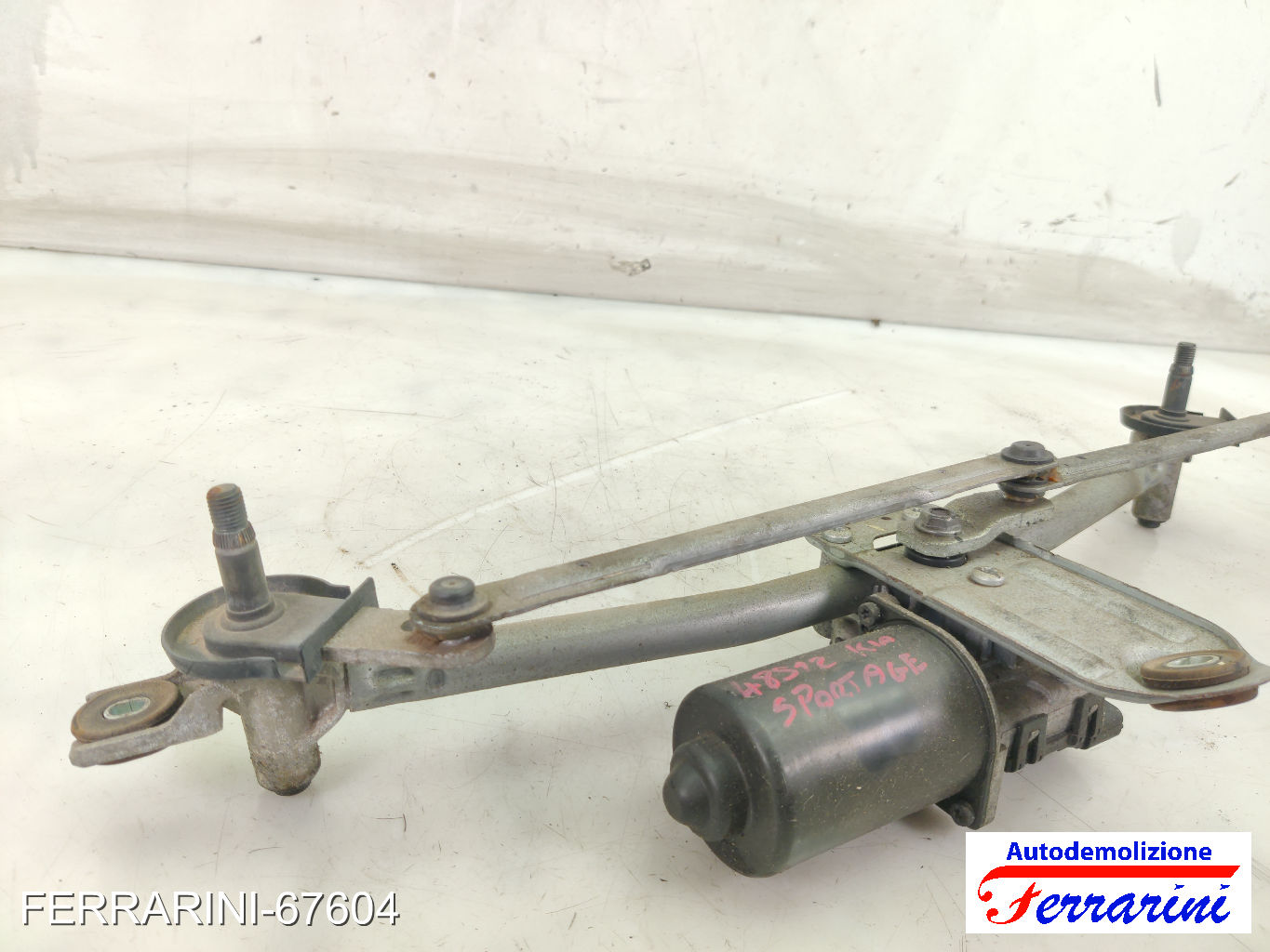 Spazzacqua Motorino Tergicristallo KIA SPORTAGE SL 2010-2015 anteriore, frontale 9