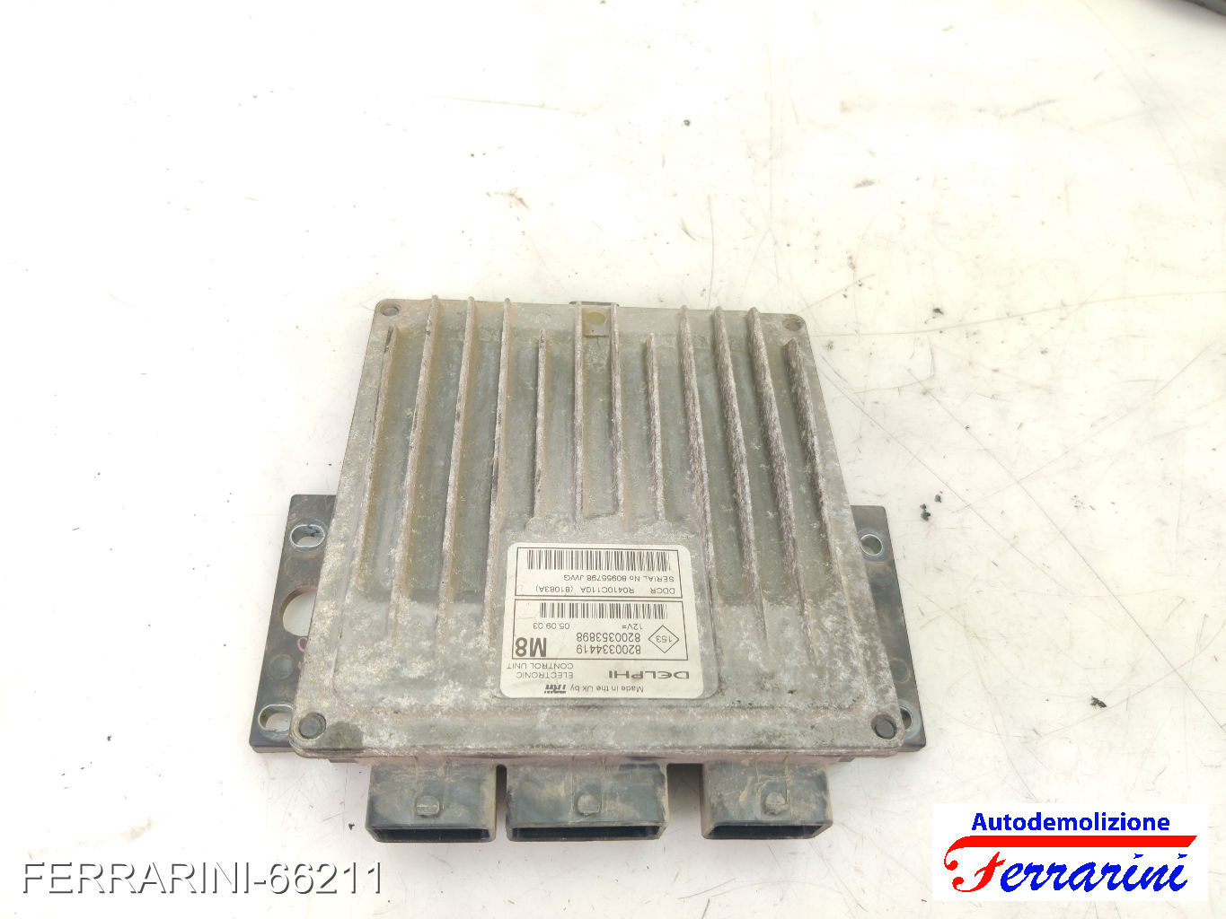 Centralina Motore NISSAN MICRA 3 K12 1.5 DCI 2003-2010 8200334419, 80955798