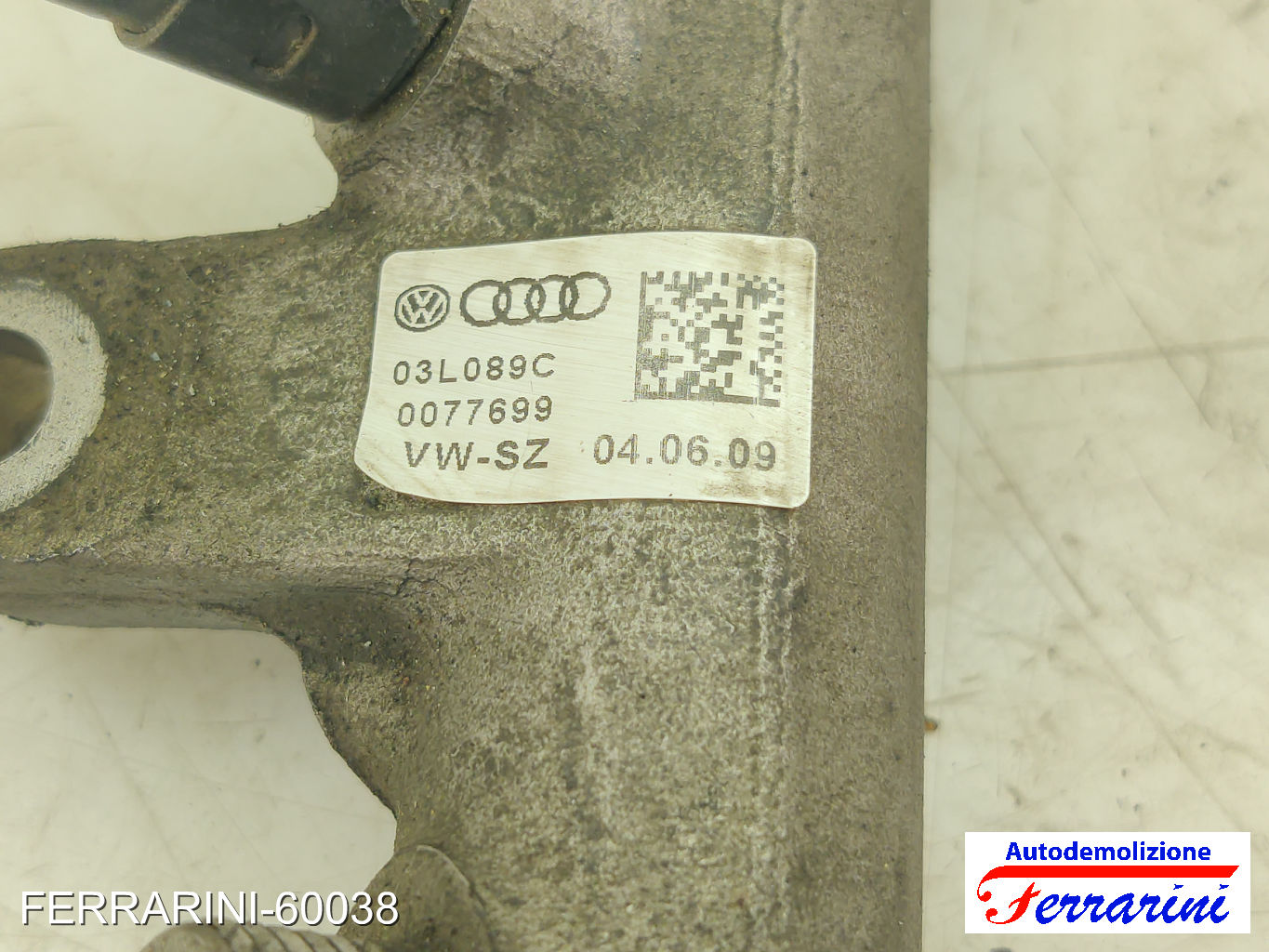 Flauto Iniettori SKODA YETI 5L 2.0 TDI 2009-2017 03L130089, 057130764H
