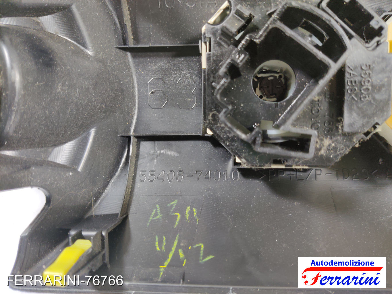 mascherina Tastiera Clima TOYOTA IQ J1 2009-2015 anteriore, frontale 5590074020
