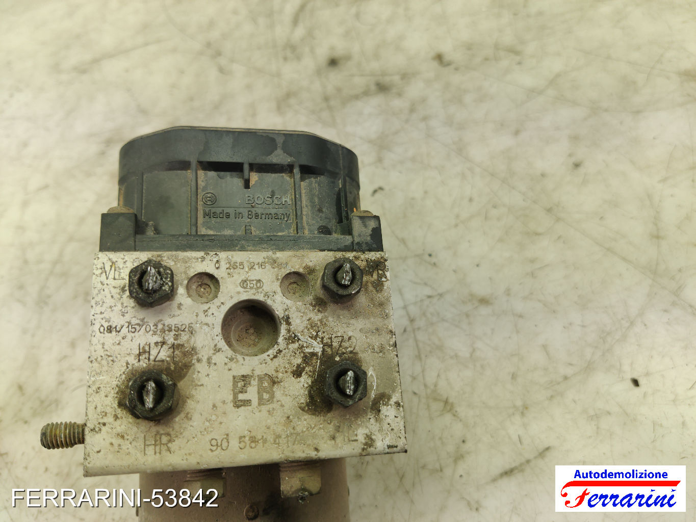 Centralina Pompa Abs OPEL ZAFIRA A T98 2.0 DI 16V 1999-2005 90581417, 0273004362