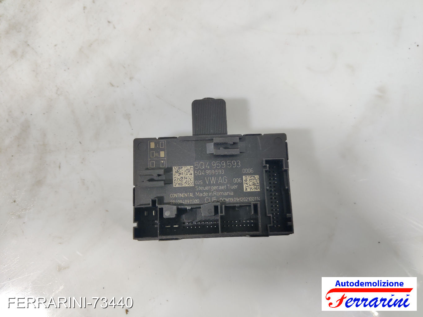 Centralina Porta Sportello VW GOLF 7 5G1, BE1, BE2, BQ1 2012-2020 sinistra, sx 6