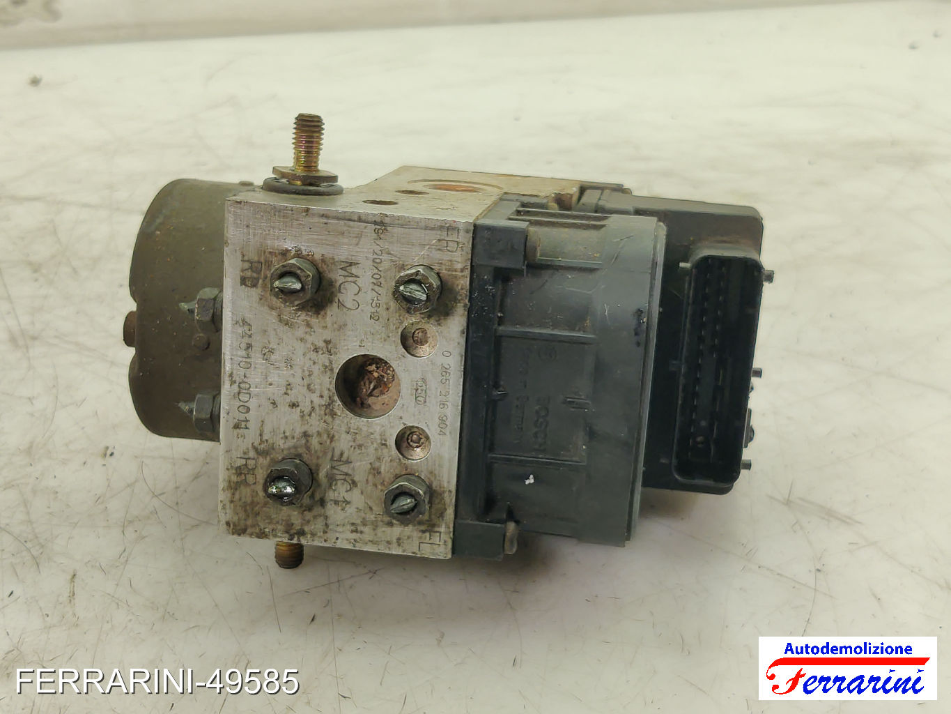Centralina Pompa Abs TOYOTA YARIS P1 1.3 2002-2005 0273004636, 0265216904 6