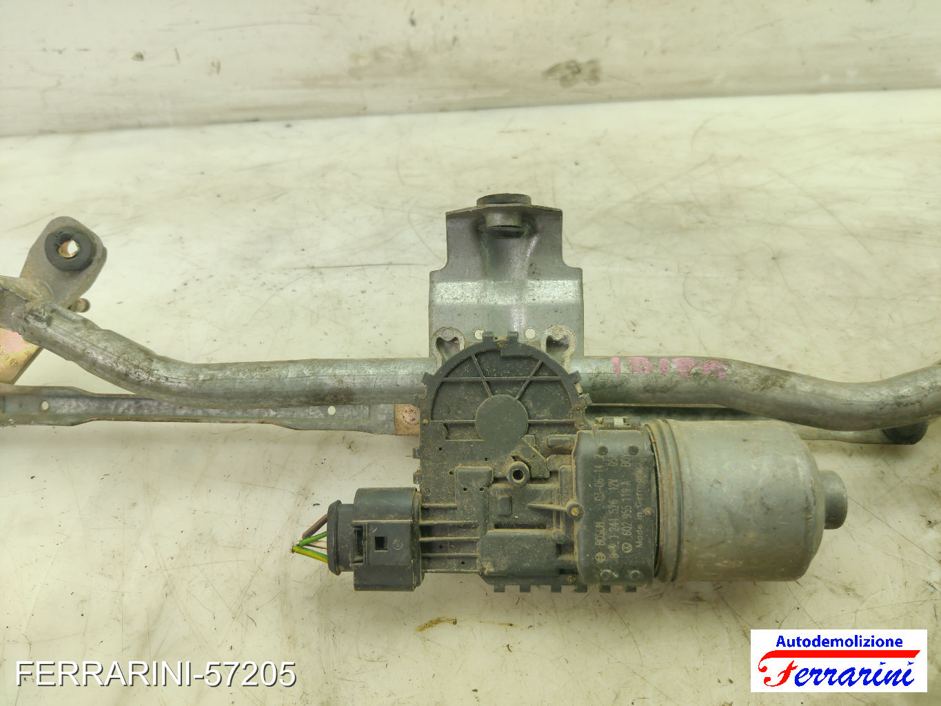 Spazzacqua Motorino Tergicristallo VW POLO 6C1, 6R1 2009-2023 anteriore 8