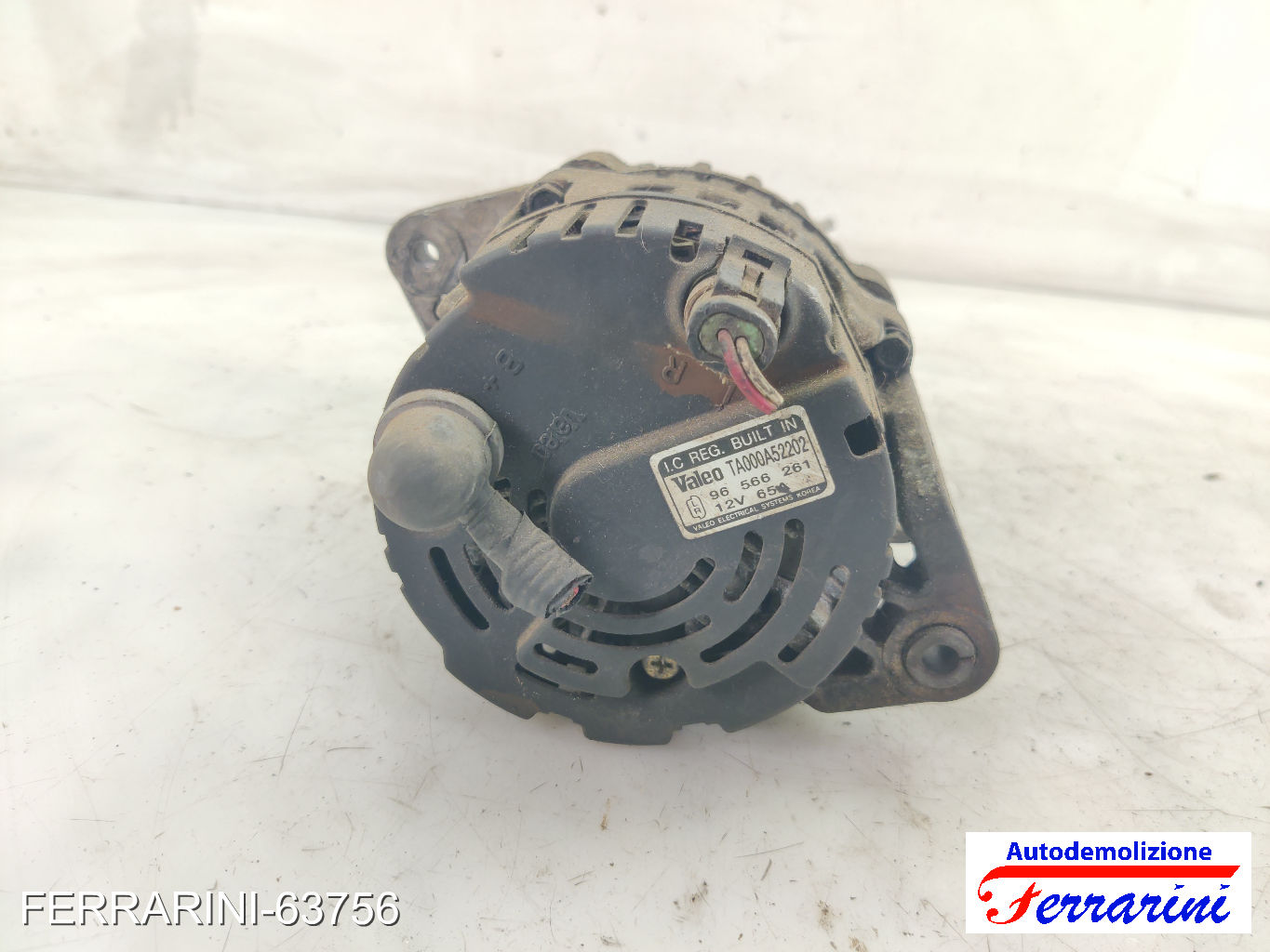 Alternatore DAEWOO MATIZ M100, M150 0.8 1998-2002 96566261, 96380673 7