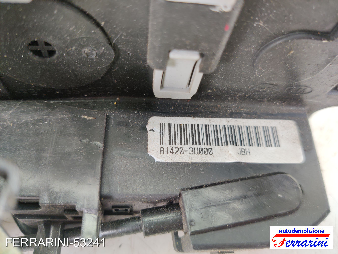 Serratura Porta KIA SPORTAGE SL 2010-2015 destro, dx, posteriore, post 6