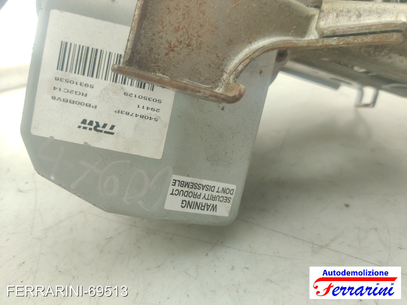 Servosterzo Piantone City RENAULT MODUS F/JP0 2010-2023 8200826817, PB00BBVB 6