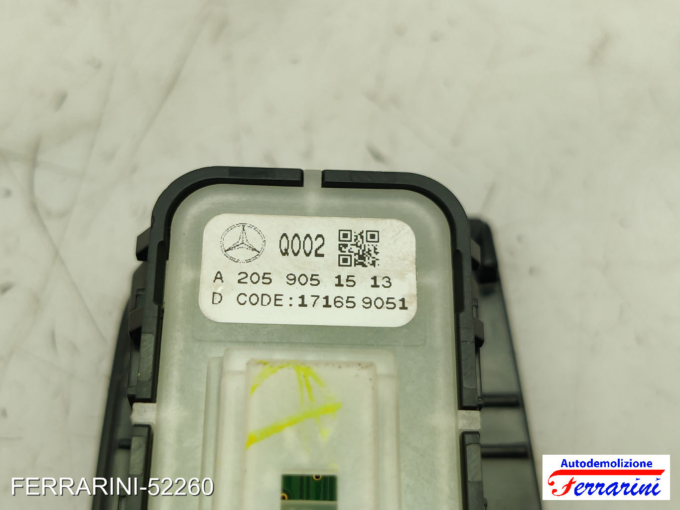 MERCEDES CLASSE C S205 2015-2018 2059051513, A2059051513, 2229052203