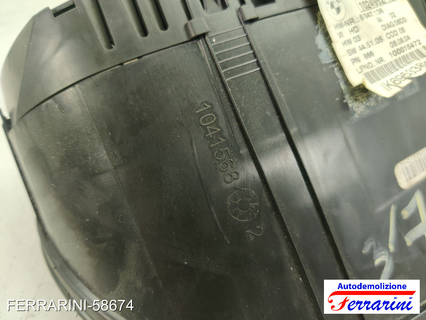 Quadro Contachilometri BMW SERIE 1 E87 120D 2004-2011 6947136, 445105, 102495221 6
