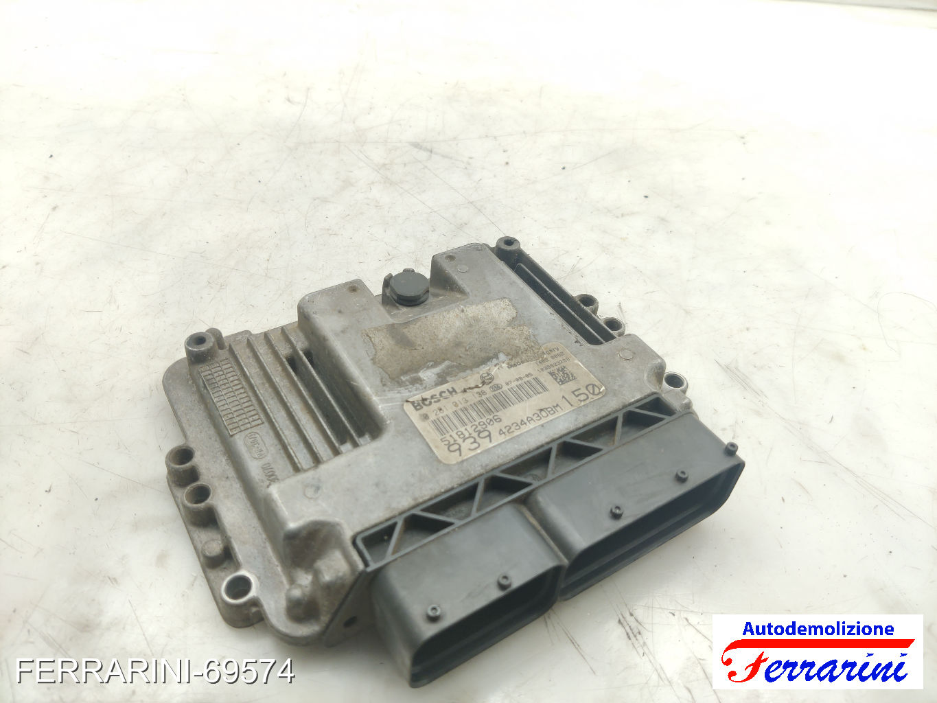 Centralina Motore ALFA ROMEO 159 939 1.9 JTDM 16V 2005-2011 51812906, 0281013138
