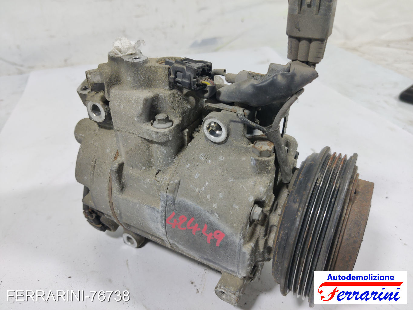 Compressore Clima TOYOTA IQ J1 1.0 2009-2015 8831074010, TSB10C, 4472603351 3