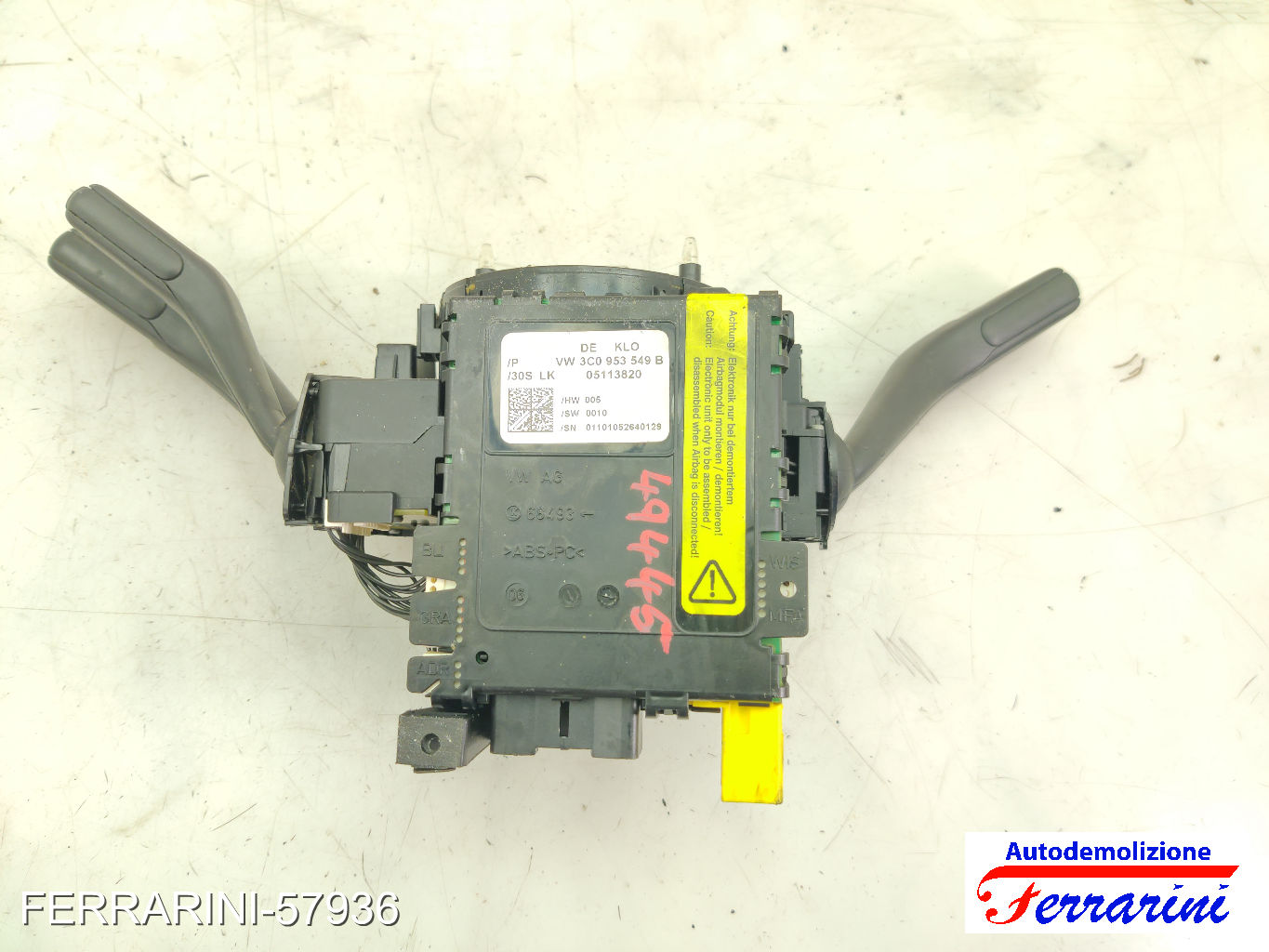 cruise control Devioluci VW PASSAT VARIANT 3C5 2005-2009 3C9953507E