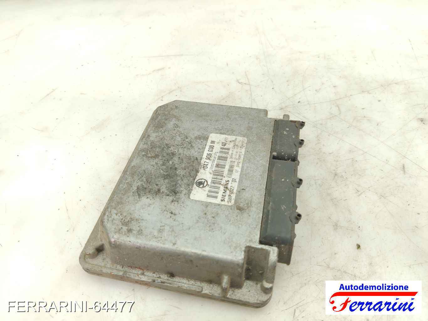 Centralina Motore SKODA FELICIA 2 6U1 1.3 1998-2001 047906030M, 908518
