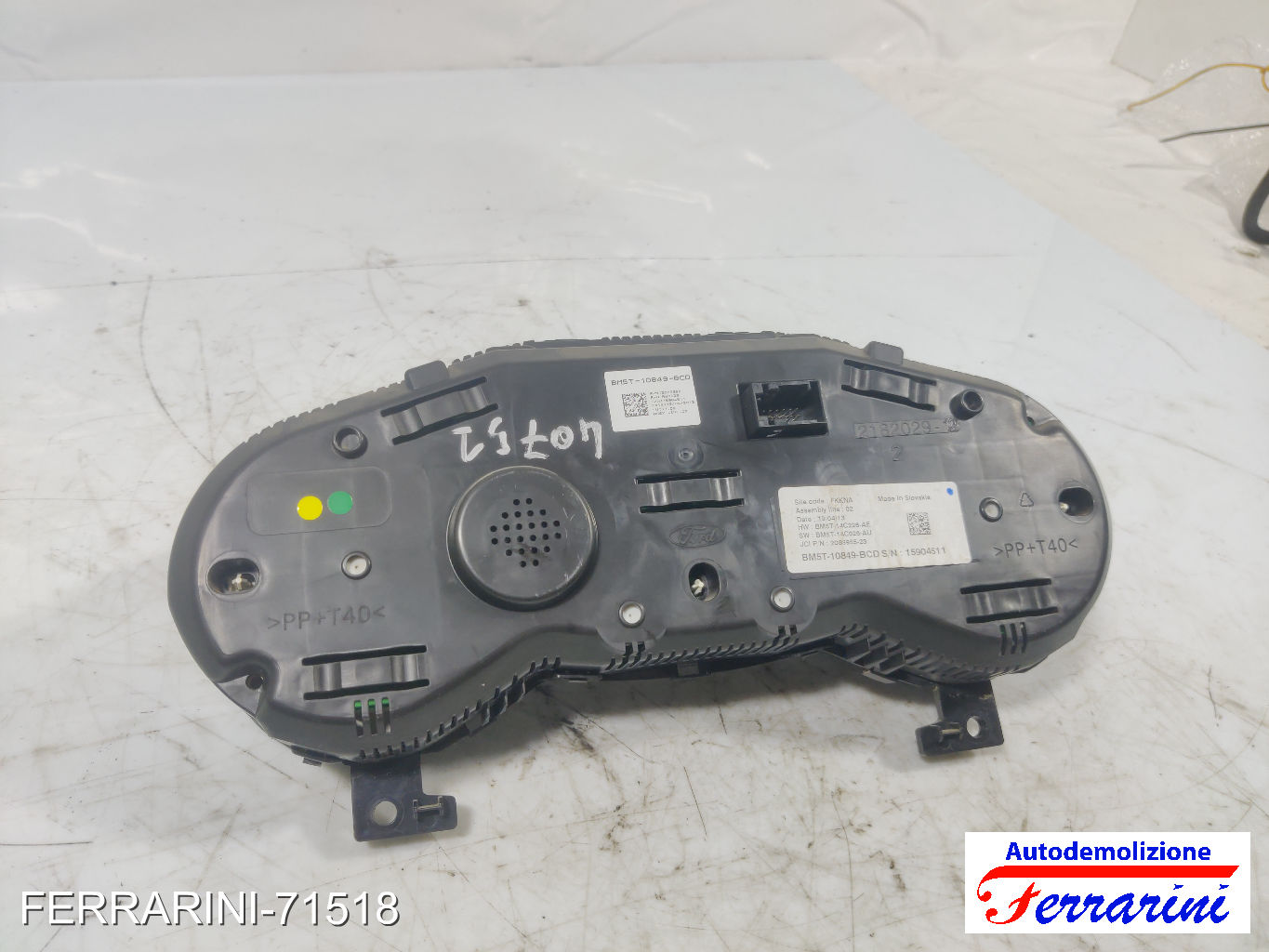 Quadro Contachilometri FORD FOCUS 3 TURNIER 1.6 TDCI 2010-2023 BM5T10849BCD