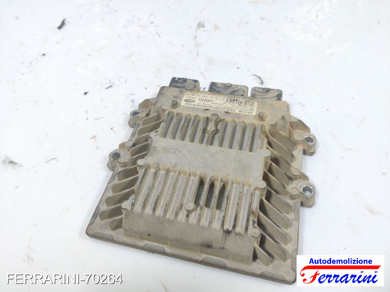 Centralina Motore FORD FUSION JU 1.4 TDCI 2002-2012 3S6112A650HD, 2GNDJ38AC