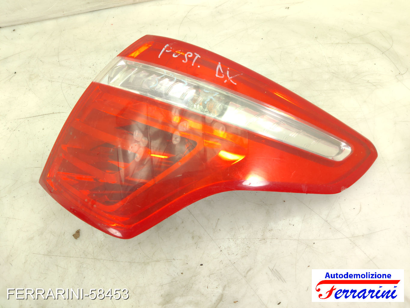Fanalino Stop Posteriore CITROEN C4 PICASSO 1 UD 2007-2013 destro, dx 6