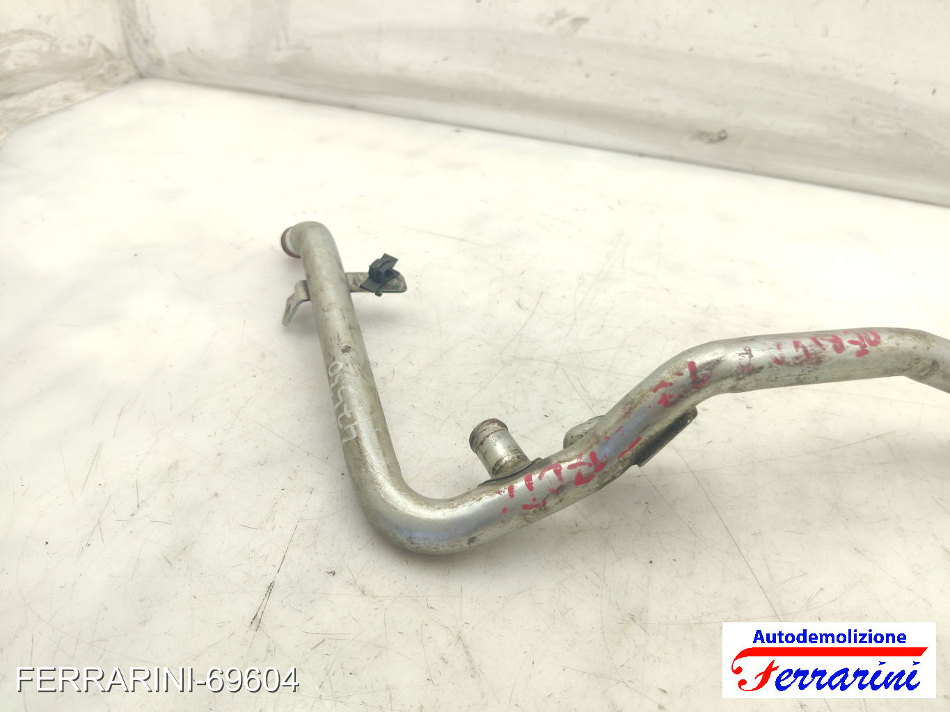 Z17DTH Tubo Acqua Motore Ferro OPEL MERIVA A X03 1.7 CDTI 2003-2010 97371496 6