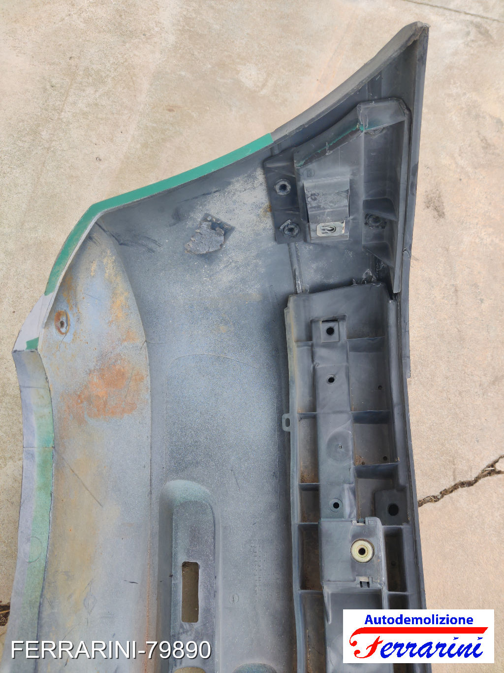 Paraurti PEUGEOT 106 1 1A, 1C 1991-1996 Frontale 9604243780, 7401E2