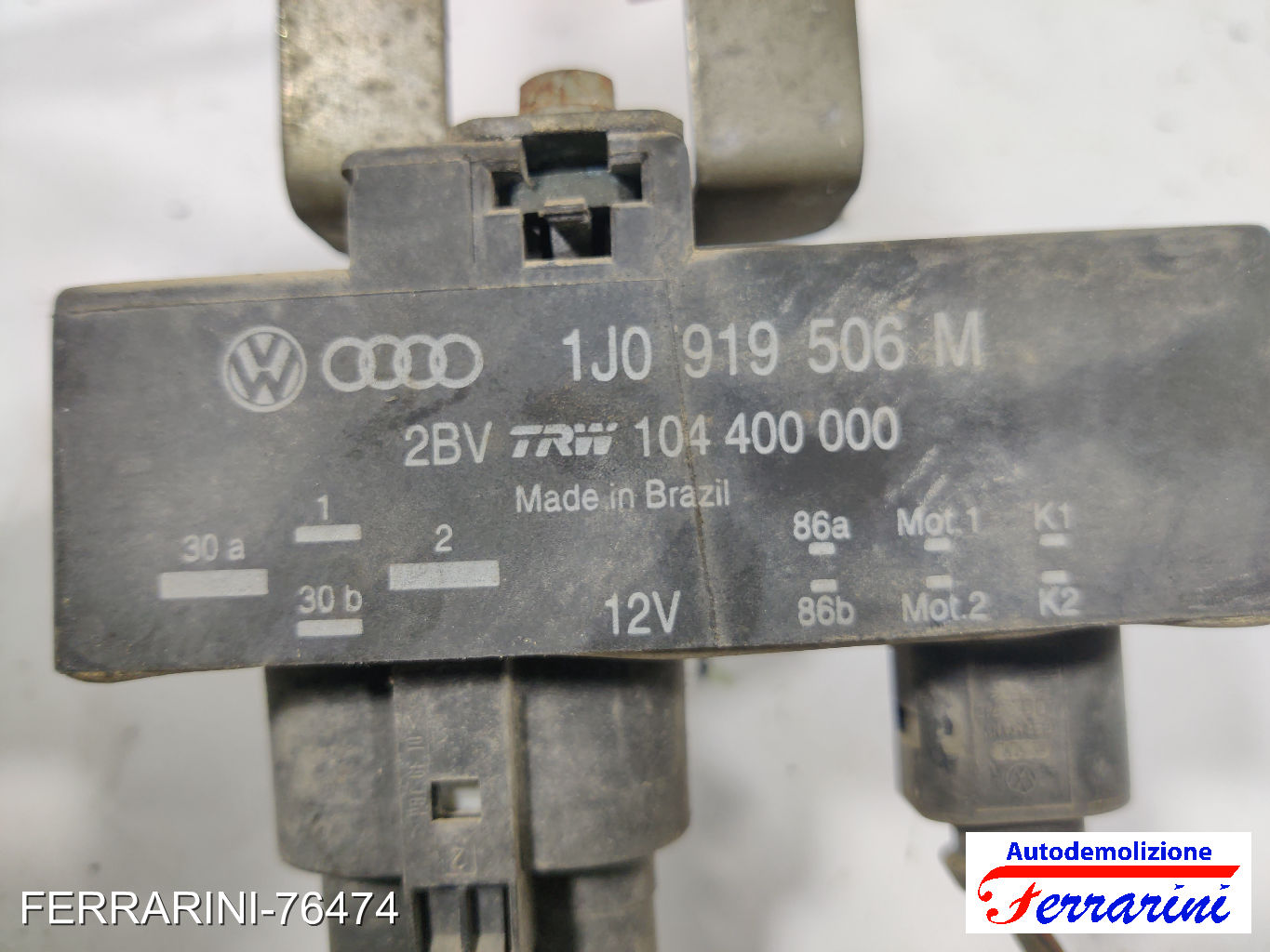 Centralina Ventola Radiatore VW FOX 5Z1, 5Z3, 5Z4 1.2 2005-2011 1J0919506M